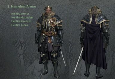 Question about Nameless Armor set .
